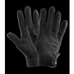 ELT Bavlněné rukavice Picot černá – Zboží Mobilmania