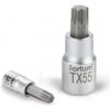 Klíč FORTUM 4701720 hlavice zástrčná 1/4" hrot TORX, T 10, L 37mm