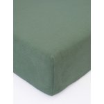 MKLuzkoviny.cz Froté prostěradlo olivové 200x200 – Hledejceny.cz