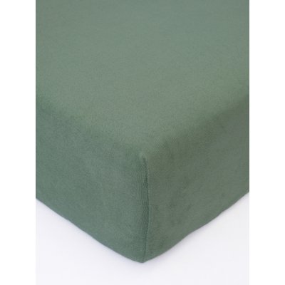 MKLuzkoviny.cz Froté prostěradlo olivové 200x200 – Hledejceny.cz