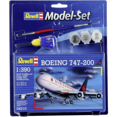Revell Model Kit Plastic plane 04210 Boeing 747 200 Air Canada 1:390 – Hledejceny.cz