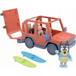 TM Toys Bluey Rodinné auto s figurkou tatínka + příslušenství.. – Zboží Dáma