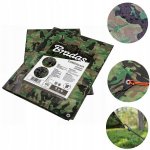 Bradas plachta voděodolná 3 x 3 m 100 g/m2 maskáčová – Zboží Dáma