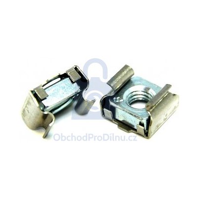 Matice v kleci 14,0 x 14,0 mm, nerez A2 / ocel M12 (1,0-1,7), balení 250 ks – Hledejceny.cz