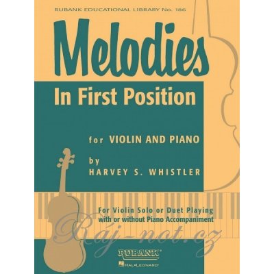 Melodies in First Position / Melodie v první poloze pro housle a klavír – Zboží Mobilmania