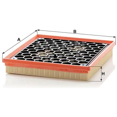MANN FILTER Vzduchový filtr C 29 145 – Hledejceny.cz