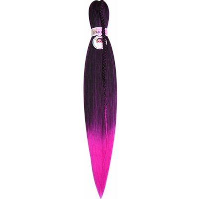 100% EZ Kanekalon BLACK/MAGENTA – Zbozi.Blesk.cz