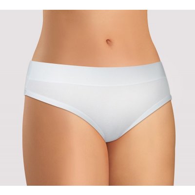 Andrie Dámské bokové kalhotky z elastické bavlny PS 2385 Bílá – Zboží Mobilmania