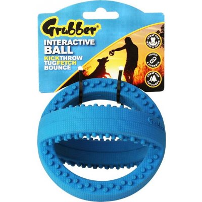 Happy Pet Grubber Interaktivní kulatý míč S 12 cm – Zboží Mobilmania