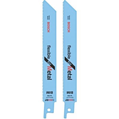 Bosch 2608656037 Pilový plátek do pily ocasky S 922 BF Flexible for Metal – Zboží Mobilmania