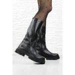 Cathay moda dámské kozačky BEZ0115-1B – Zboží Mobilmania