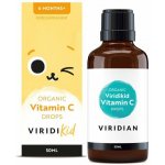 Viridian Viridikid Vitamín C v kapkách pro děti Organic 50 ml – Hledejceny.cz