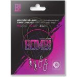 Delphin Wolframové lanko BOMB! s obratlíkem a karabinkou 20 vláken 11kg 35cm 2ks – Zboží Mobilmania