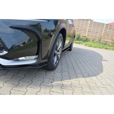 Maxton Design rámečky předního nárazníku pro Lexus NX Mk1, černý lesklý plast ABS – Hledejceny.cz