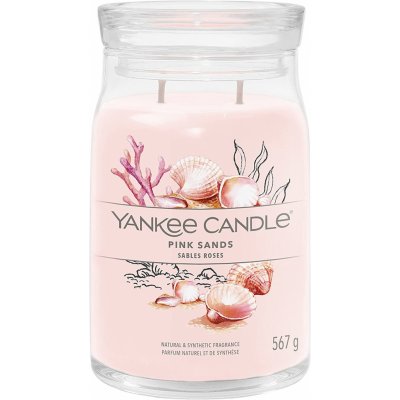 Yankee Candle Signature Pink Sands 567 g – Zboží Mobilmania
