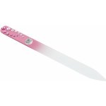 FW skleněný pilník s kamínky SW10 pink – Zboží Mobilmania