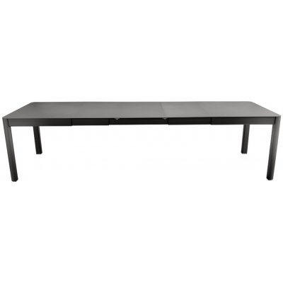 Fermob Ribambelle 149/299 x 100 cm kovový rozkládací zahradní stůl Černý – Hledejceny.cz