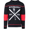 Pánská mikina Stöckli Swiss Made Knitted Pullover 1935 černá