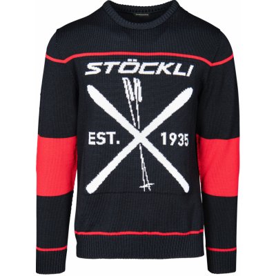 Stöckli Swiss Made Knitted Pullover 1935 černá