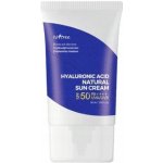 Isntree Hyaluronic Acid Natural Sun Cream SPF50+/PA++++ krém s minerálním UV filtrem 50 ml – Zboží Dáma