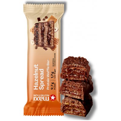 Maxi Nutrition Waffle protein bar 39 g – Zboží Dáma