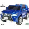 Elektrické vozítko Dea elektrické autíčko Lexus LX 570 4x4 metalíza modrá