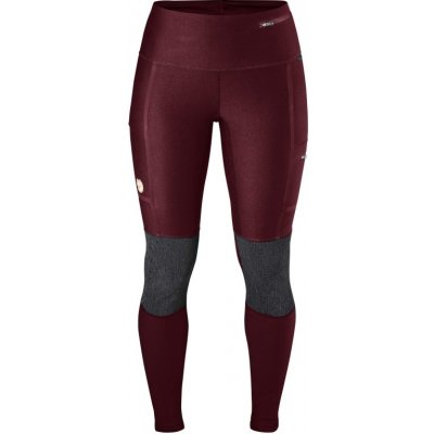 Fjällräven Abisko Trekking Tights W dark garnet – Zbozi.Blesk.cz