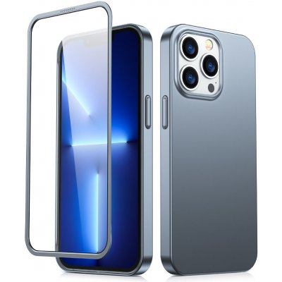 Pouzdro Joyroom 360 Full Case front and back cover iPHONE 13 Pro Max + tempered glass screen protector šedé