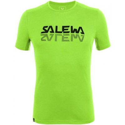 Salewa Sporty Graphic Dry Tee pale frog – Zboží Mobilmania