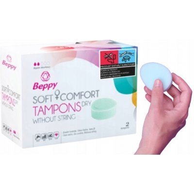 Beppy Classic Dry Tampony 2 ks – Sleviste.cz