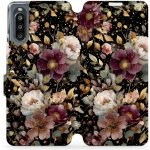 Mobiwear - Sony Xperia 10 IV - V169S Zlatavé kvítky – Sleviste.cz