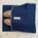 Chlebapsa - kapsa na chléb, tmavě modrá sváteční MagsBags.cz – Zboží Dáma