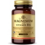 Solgar Magnesium with Vitamin B6 tablety pro podporu spánku a regenerace 100 tablet – Hledejceny.cz