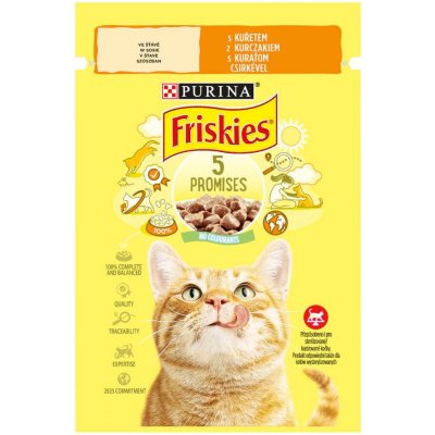 Friskies s kuřetem 85 g – Zboží Mobilmania