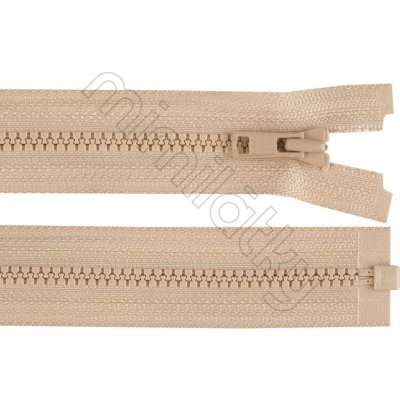 Zip kostěný dělitelný VISLON® No 3 béžová 30 cm YKK – Hledejceny.cz
