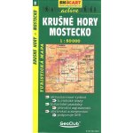 Krušné hory-Mostecko 1:50 000 turist .mapa – Hledejceny.cz