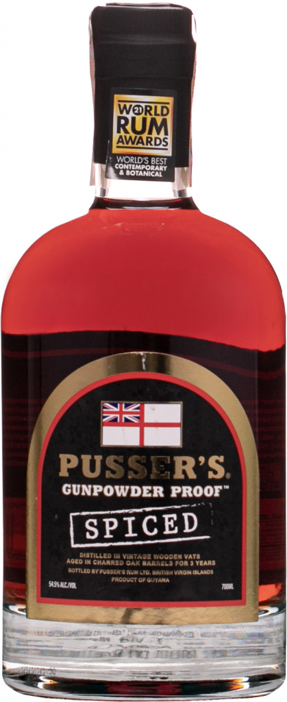 Pusser's Gunpowder Proof Spiced 54,5% 0,7 l (holá lahev)