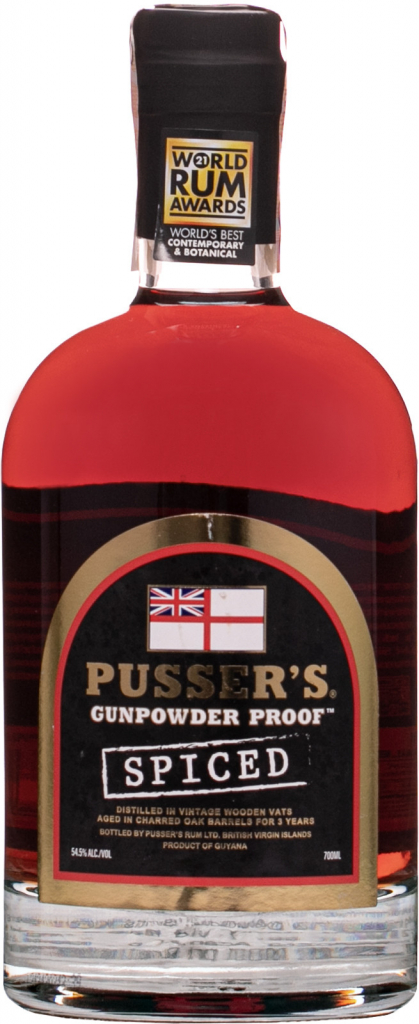 Pusser's Gunpowder Proof Spiced 54,5% 0,7 l (holá lahev)