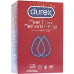 Durex Feel Thin Extra Lubricated 18 ks – Sleviste.cz