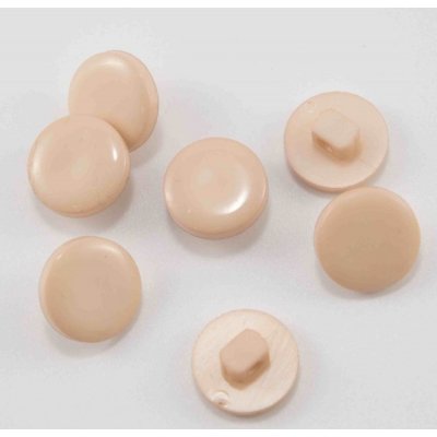Knoflík se spodním přišitím lesklý - béžový - průměr 1,3 cm – Hledejceny.cz