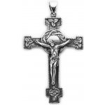 Vorlové Šperky Stříbrný přívěsek kříž Ježíš velký PR403 – Hledejceny.cz