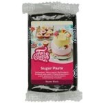 FunCakes Potahovací a modelovací hmota Černá 250 g