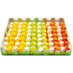 Kuřátka plyšová 3cm ve 3 barvách 84ks – Zboží Dáma