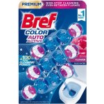 Bref Blue Aktiv WC blok Fresh Flower 3 x 50 g – Zboží Mobilmania