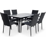 Nábytek Texim Zahradní jídelní set Klaudie transparentní + 6x židle PARIS KD – Zbozi.Blesk.cz