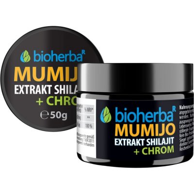 Bioherba Mumio extrakt Shilajit 50 g – Hledejceny.cz