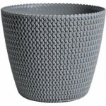 Prosperplast Květináč Splofy Šedý 19 cm – Sleviste.cz