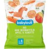 Krekr a snack babylove bio rýžové krekry jablko & mrkev 35 g