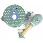 Adam Toys dětská tamburína medvěd modrá – Zboží Dáma