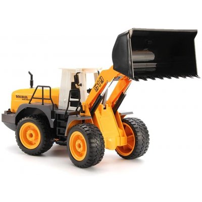 Jamara WHEEL LOADER 2WD kolový nakladač zvukový modul LED funkční lžíce RTR 1:20